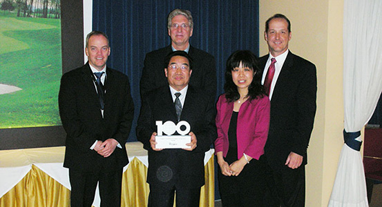 2011年4月，在意大利召開的惠而浦全球100周年慶典活動總，科隆集團榮獲“*具競爭力大獎”